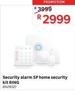 Ring Security Alarm 5P Home Security Kit 81476127