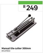 Manual Tile Cutter 300mm 81437853