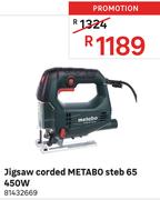 Metabo Jigsaw Corded Steb 65 450W 81432669