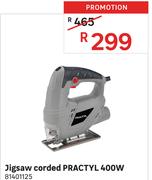 Practyl 400W Jigsaw Corded 81401125