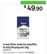Plascon Crack Filler Exterior Polyfilla Polycell 81416717-2kg