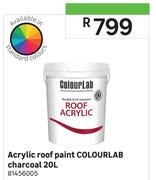 Colourlab Acrylic Charcoal Roof Paint 81456005-20L