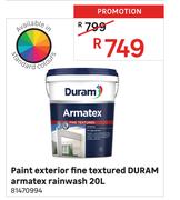 Duram Armatex Rainwash Fine Textured Exterior Paint 81470994-20L