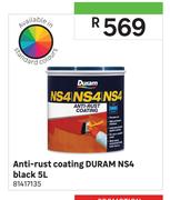 Duram Anti Rust Black Coating NS4 81417135-5L
