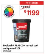 Plascon Nuroof Cool Antique Red Roof Paint 81416995-20L