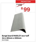 Marley Eco Tuff Barge Board 81471266-3m x 80mm x 200mm
