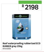 Eco Rubber Rubberized Grey Roof Waterproofing 81444008-25kg