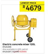 Electric 400L Petrol Concrete Mixer 81424267