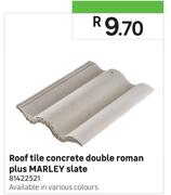 Marley Concrete Double Roman Plus Slate Roof Tile 81422521