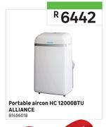 Alliance 12000BTU Aircon HC Portable