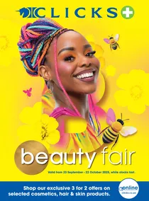 Clicks : Beauty Fair (23 September - 22 October 2025)