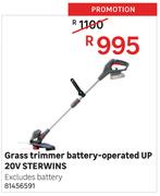 Sterwins 20V Up Battery Operated Grass Trimmer