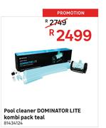 Dominator Lite Kombi Pack Teal Pool Cleaner
