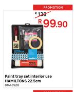 Hamiltons 22.5cm Interior Use Paint Tray Set