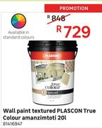 Plascon 20L True Colour Amanzimtoti Textured Wall Paint
