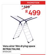 Retractaline Venu Airer 18m Drying Space