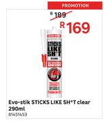 Evo Stik Sticks Like SH*T Clear-290ml