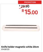 Knife Holder Magnetic (White) 20cm