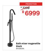Bath Mixer Magenetite Black