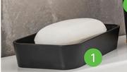 Sensea Scandi Black Plastic Saop Dish