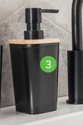 Sensea Scandi Plastic Black Soap Dispenser
