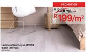 Artens Yali Flooring Laminate 0.8cm (2Sqm/Box)-Per Sqm 