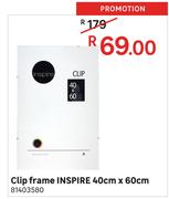 Inspire Clip Frame-40cm x 60cm