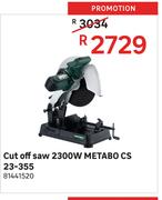 Metabo 2300W Cut Off Saw CS 23-355