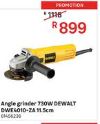 Dewalt DWE4010-ZA 11.5cm 730W Angle Grinder