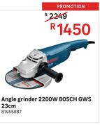 Bosch GWS 23cm 2200W Angle Grinder