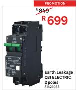 CBI Electric 2 Poles Earth Leakage