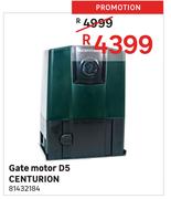 Centurion D5 Gate Motor