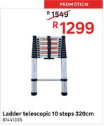 Telescopic 10 Steps 320cm Ladder