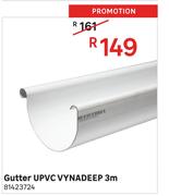Vynadeep UPVC Gutter 3m