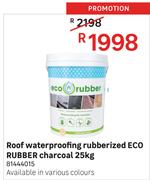 Eco Rubber Charcoal Rubberized Roof Waterproofing-25Kg