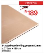 Plasterboard Ceiling Gypsum 12mm x 270cm x 120cm