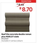 Marley Slate Roman Plus Double Concrete Roof Tile