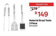 Naterial Braai Tools 3 Piece 81442291