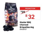 Master BBQ Charcoal Briquettes 4Kg 81458157