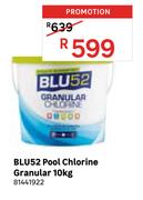Blu 52 Pool Chlorine Granular 10Kg 81441922