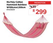 Rio Poly Cotton Hammock Rainbow W100cm x L200cm 81455659