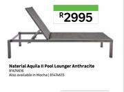 Naterial Aquila II Pool Lounger Anthracite 81474616