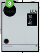 Inspire Lila Picture Frame (Black) 30 x 40cm 81434440