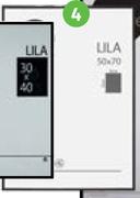 Inspire Lila Picture Frame (Black) 50 x 70cm 81412072