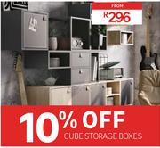 Cube Storage Boxes-Each