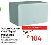Spaceo Storage Case Zipped Mint (Large) 81461674