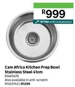 Cam Africa Kitchen Prep Bowl Stainless Steel 41cm 81485470
