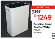 Pure Slim Under Counter Water Filter 81485453