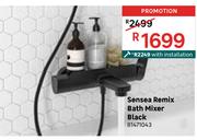 Sensea Remix Bath Mixer (Black) With Installation 81471043
