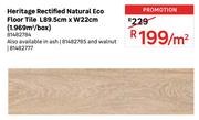 Heritage Rectified Natural Eco Floor Tile L89.5cm x W22cm (1.969 Sqm/Box) 81482784-Per Sqm